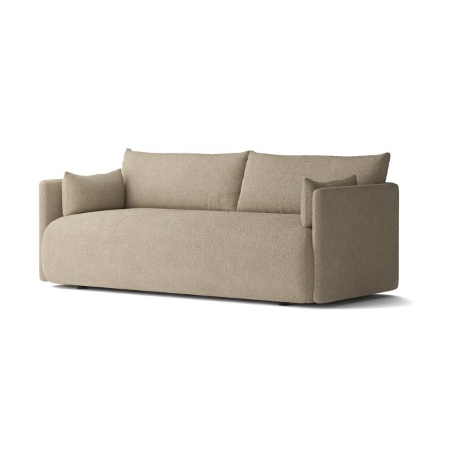 Audo copenhagen offset soffa 2-sits audo bouclé 02 beige