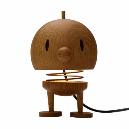 Hoptimist hoptimist bumble lampa l 15 cm oak