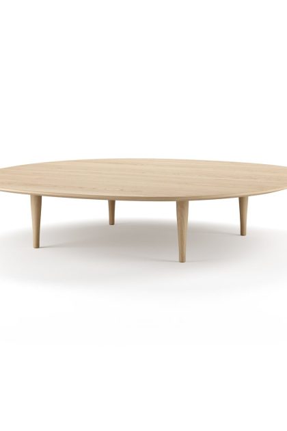 Brdr. krüger jari soffbord Ø118 cm oljad ek
