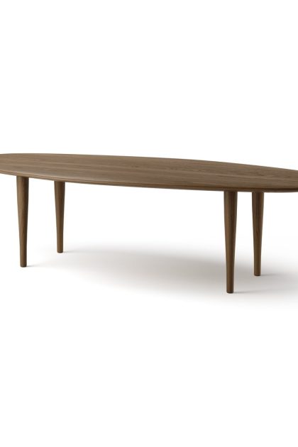 Brdr. krüger jari soffbord 58x130 cm rökoljad ek