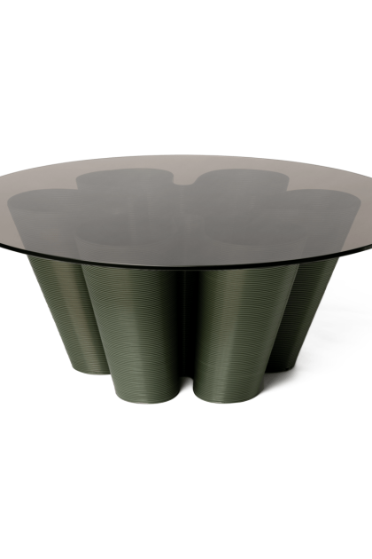 Ekbacken studios anemone soffbord Ø110 cm olive