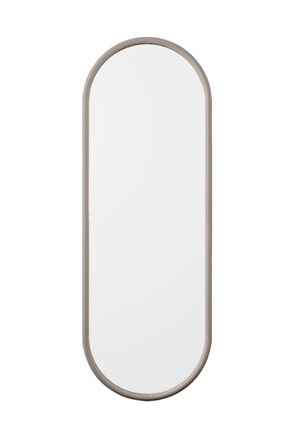 Aytm angui spegel oval 108 cm taupe