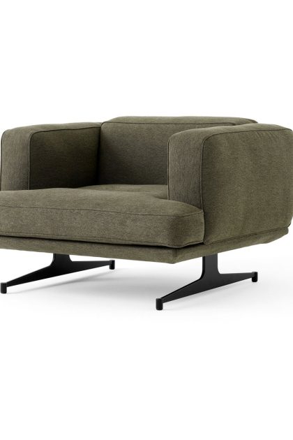 &tradition inland av21 fåtölj clay 0014-warm black