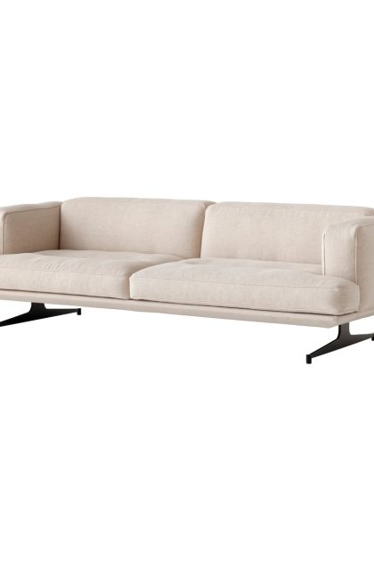 &tradition inland av23 3-sits soffa clay 0011-warm black