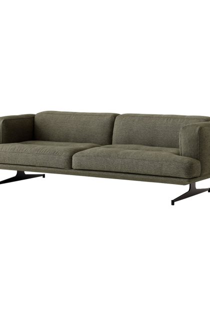 &tradition inland av23 3-sits soffa clay 0014-warm black