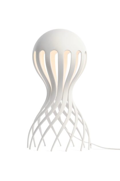 Oblure cirrata bordslampa 44,4 cm white