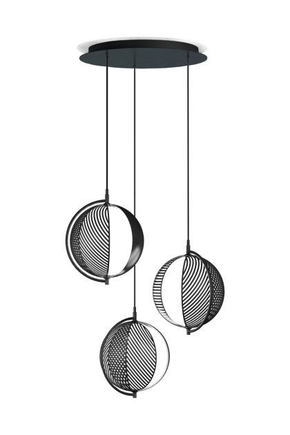 Oblure mondo triplette pendel black