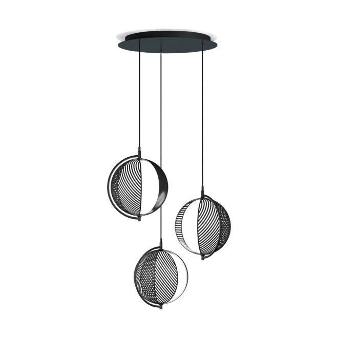 Oblure mondo triplette pendel black