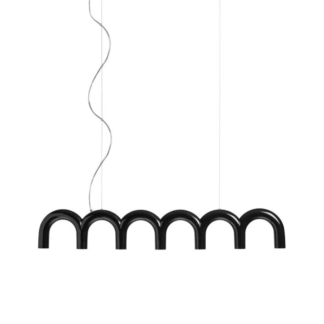 Oblure arch pendel 125,6 cm black
