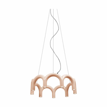 Oblure arch circle pendel Ø76 cm nude