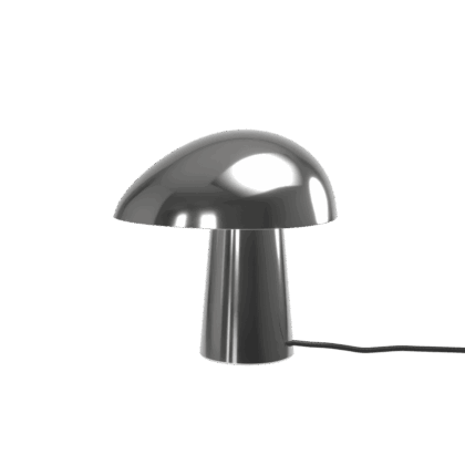 Fritz hansen night owl bordslampa steel polished steel
