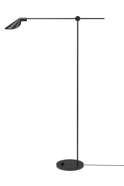 Fritz hansen ms011 golvlampa black