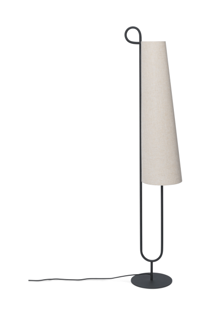 Ferm living ancora golvlampa black-natural