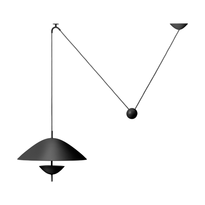 Ferm living lod pendel blackened iron