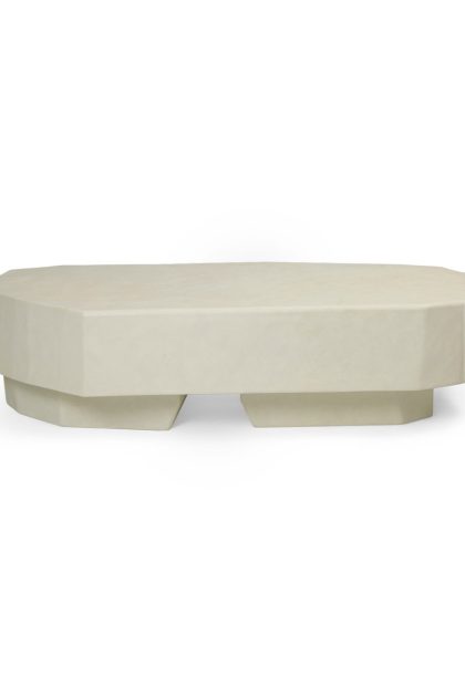 Ferm living staffa soffbord 163,5x82,4 cm ivory