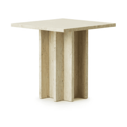 Normann copenhagen edge soffbord small travertine