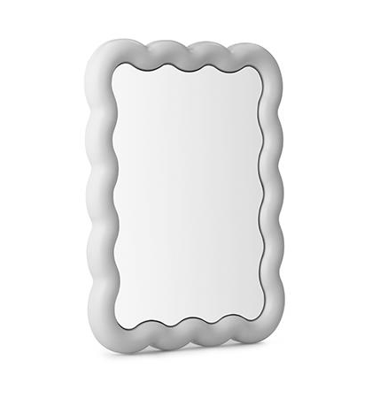 Normann copenhagen illu spegel 65x50 cm vit