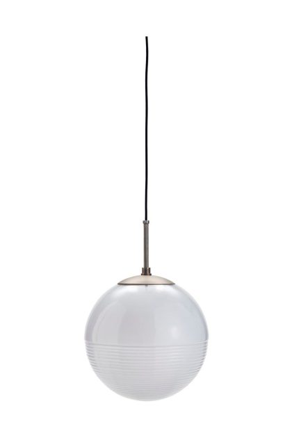 House doctor halda taklampa Ø30 cm vit-brun