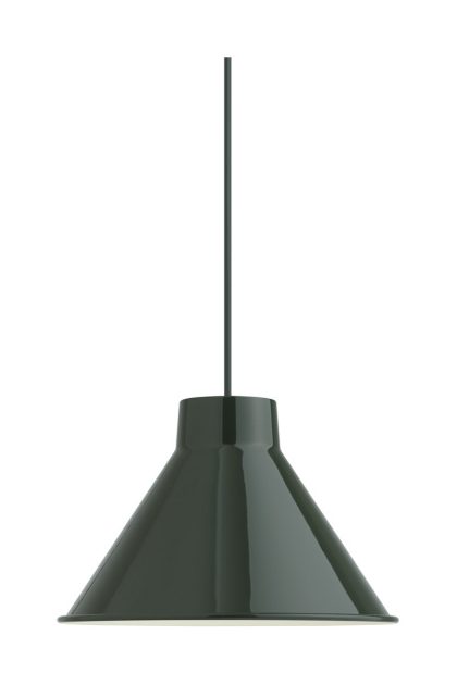 Muuto top taklampa Ø28 cm mörkgrön