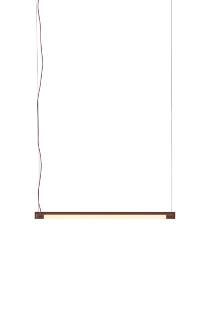 Muuto fine suspension lamp 60 cm deep red