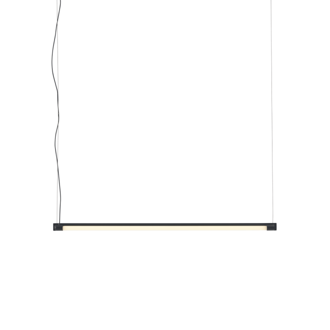 Muuto fine suspension lamp 90 cm black