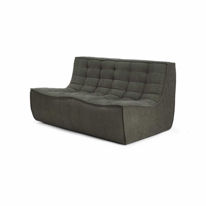 Ethnicraft n701 soffa 2-sits moss eco fabric