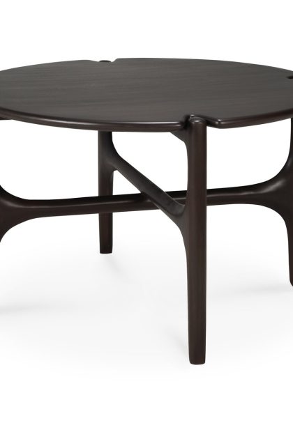 Ethnicraft pi soffbord Ø65 cm lackad mahogny