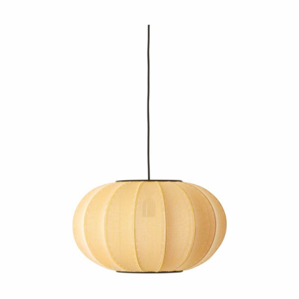 Made by hand knit-wit 45 oval pendel sunrise