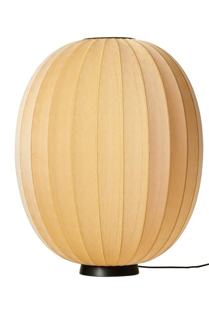 Made by hand knit-wit 65 high oval level golvlampa sunrise
