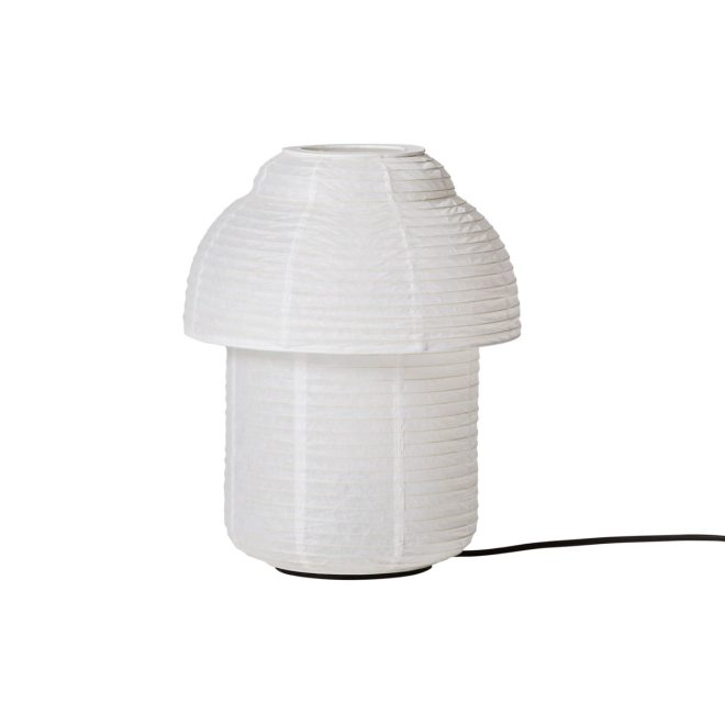 Made by hand papier double bordslampa Ø30 cm white