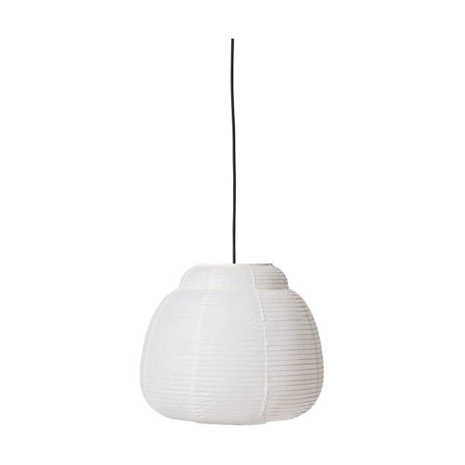 Made by hand papier single pendel Ø40 cm white