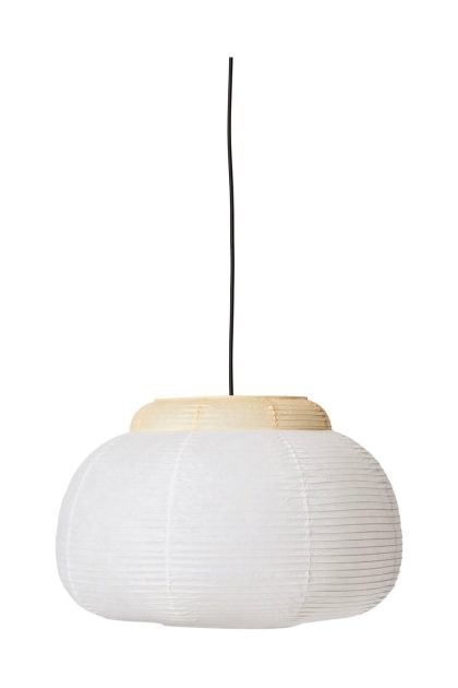Made by hand papier single pendel Ø52 cm soft yellow