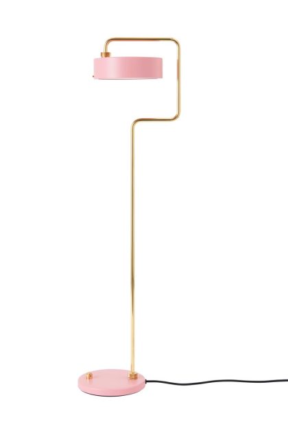 Made by hand petite machine golvlampa light pink