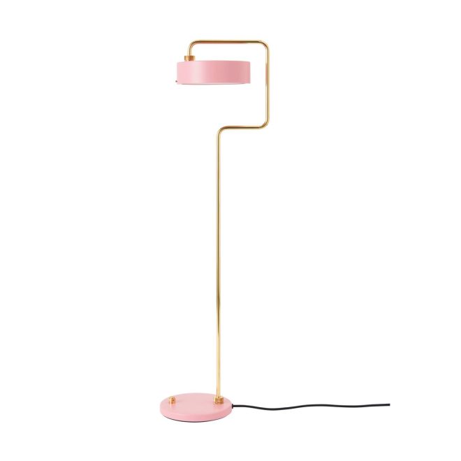 Made by hand petite machine golvlampa light pink