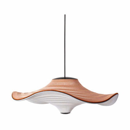 Made by hand flying pendel Ø58 cm light terracotta