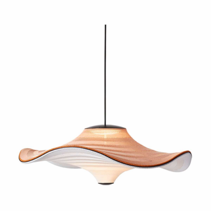 Made by hand flying pendel Ø78 cm light terracotta