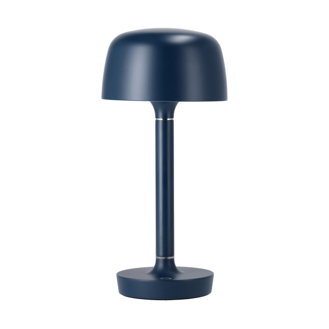 Scandi living halo portabel bordslampa 25,5 cm blue