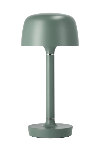 Scandi living halo portabel bordslampa 25,5 cm green