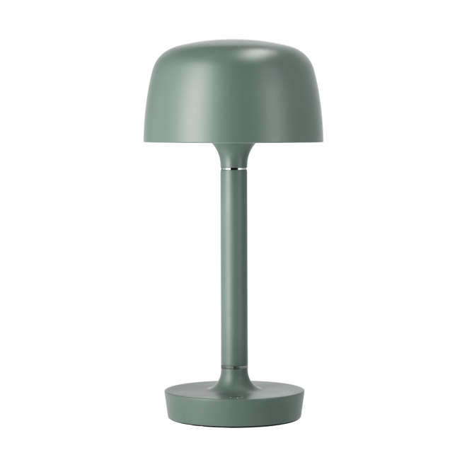 Scandi living halo portabel bordslampa 25,5 cm green