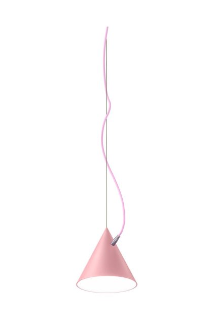 Noon castor pendel 20 cm rosa-rosa-silver