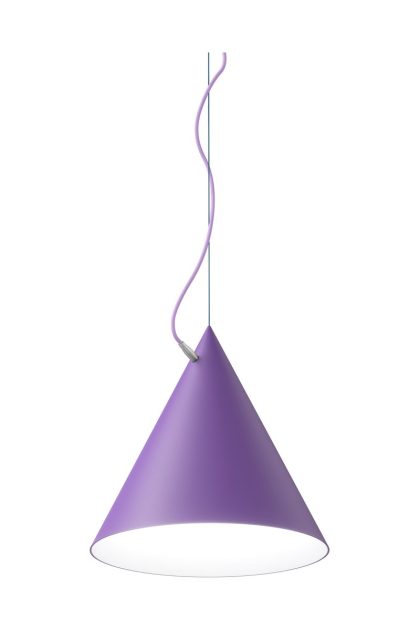 Noon castor pendel 40 cm lila-lila-silver