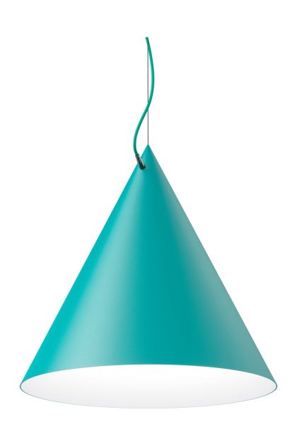 Noon castor pendel 60 cm turkos-turkos-silver