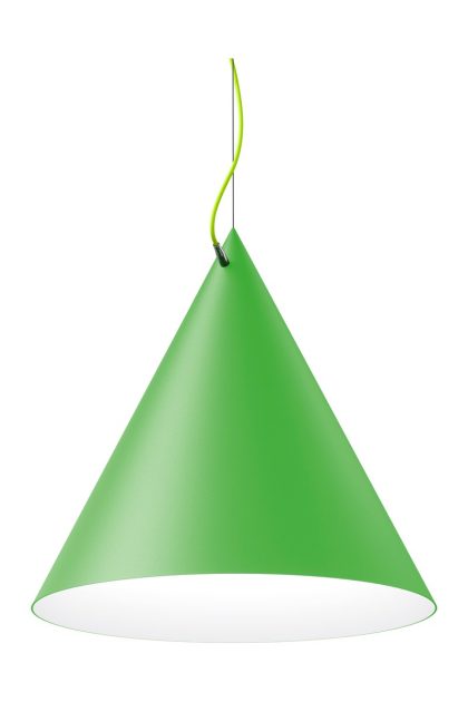 Noon castor pendel 60 cm ljusgrön-ljusgrön-silver