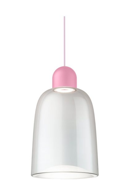 Noon dia pendel 27 cm rosa-rosa