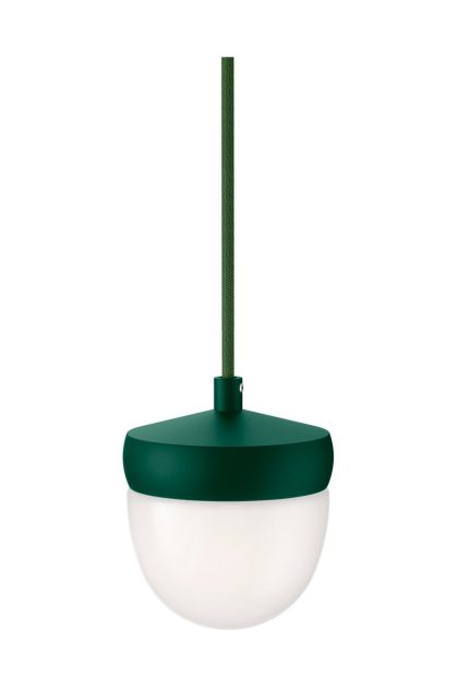 Noon pan pendel frostad 10 cm british racing green-mörkgrön