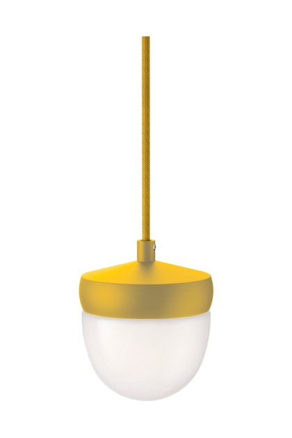 Noon pan pendel frostad 10 cm guldgul-svavelgul