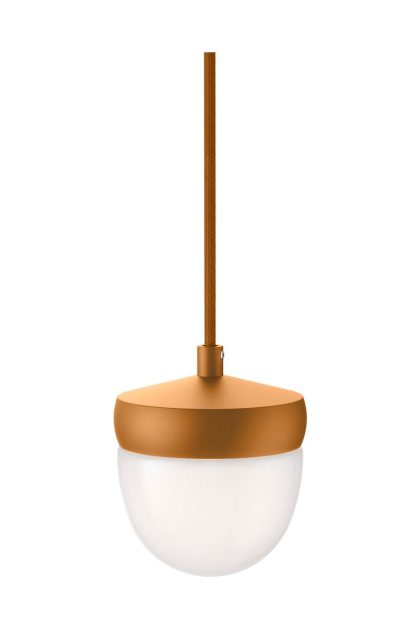 Noon pan pendel frostad 10 cm brun-okra