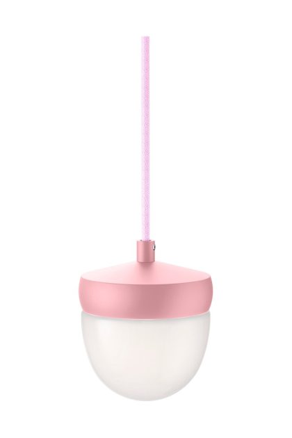 Noon pan pendel frostad 10 cm rosa-rosa