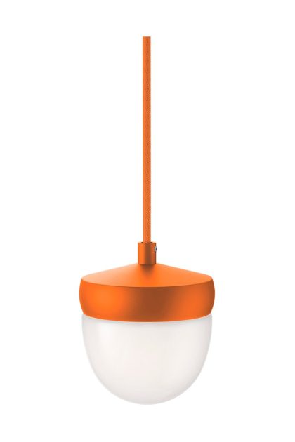 Noon pan pendel frostad 10 cm orange-orange
