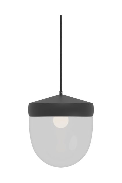 Noon pan pendel klar 30 cm svart-svart